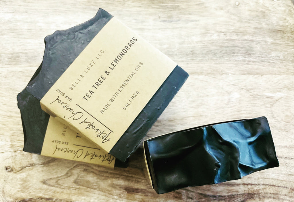 Charcoal Silk Infused Cold Pressed|Vegan Soap